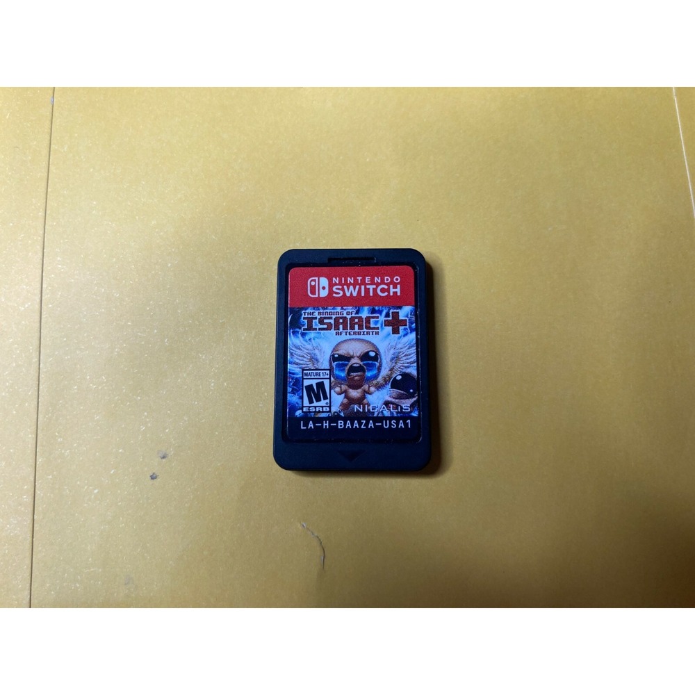 Binding of Isaac Afterbirth Nintendo Switch 2017 Cart Only Tested Shooter